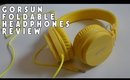 DAY 4 of 7 - GorSun Foldable On Ear Headphones Review