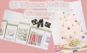 11 WINNERS Holiday GIVEAWAY!!