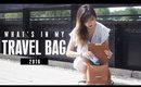 What's In My Travel Bag! (2016 ed.)