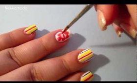 Nails: MAC SURF BABY NAILPOLISH COLLECTION Manicure Inspired Tutorial