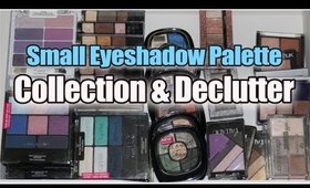 Small Eyeshadow Palette Collection & Declutter