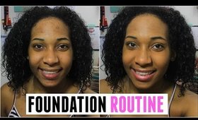 FLAWLESS Sweat-proof  Summer Foundation Routine