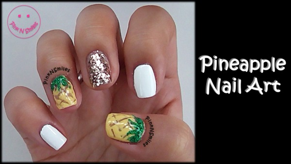 57 Pretty Nail Ideas The Nail Art Everyone's Loving – Pineapple pink nails