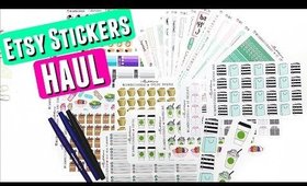 Etsy Sticker swap HAUL | CSillustrations
