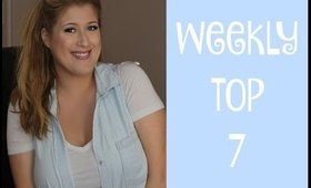 Top 7 Beauty Favorites {of the week}