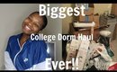 BIGGEST College Dorm Haul EVER (Rose Gold Theme) | 2017