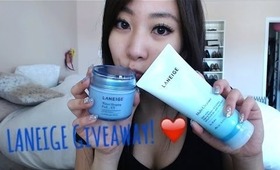 LANEIGE Giveaway 2014 (Water Sleeping Pack + Multi Cleanser) OPEN