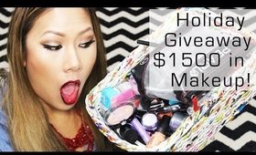 2016 Holiday Giveaway!  $1500 in Makeup!