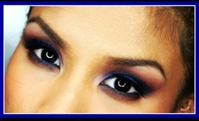 Blue Smokey Eye Makeup Tutorial - BH Cosmetics itsjudytime Palette