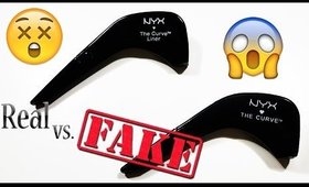 Real vs Fake: NYX 'The Curve' Felt Tip Eyeliner