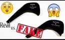 Real vs Fake: NYX 'The Curve' Felt Tip Eyeliner
