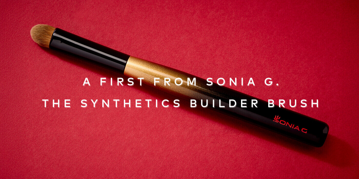 The first-ever synthetic brush from Sonia G. has officially arrived. Shop the Sonia G. The Synthetics Builder on Beautylish.com