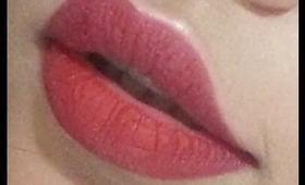 How i wear Red or dark colour lipstick