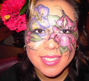 Taken from a MAC Halloween look titled Hibiscus Hottie