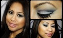 Silver Bells Holiday Glitter Eye Makeup : How To