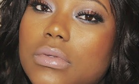 Copper And Slate Smoky Eyes-Bronzed Skin