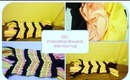 DIY Friendship Bracelet Chevron Rug / HowTo Make A Mat in 5 mins EASY!