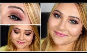 Cranberry Gold Fall Makeup Tutorial
