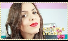 Cat Eye & Red Lip Tutorial | Wearabelle