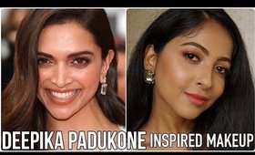 DEEPIKA PADUKONE Inspired Makeup | Easy Summer Eyemakeup Tutorial | Stacey Castanha