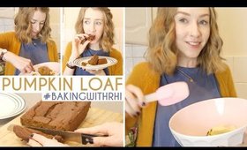 Baking Pumpkin Loaf #BAKINGWITHRHI