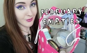 February 2014 Empties!! Carmex, Tarte, Bath and Body Works, and more!!