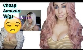 Trying On CHEAP AMAZON WIGS | [2019]
