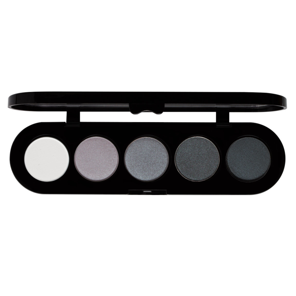 Make-Up Atelier Palette Eye Shadows T12 Black and White Tones alternative view 1 - product swatch.