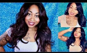 Watch Me Put On My Wig | FREETRESS EQUAL KARISSA WIG REVIEW | (start to finish)