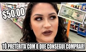 COMPRANDO MAKES COM $50,OO NAS FARMÁCIAS AMERICANAS! DEU PRA COMPRAR POUCO OU MUITO?