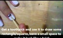 Brick Nail Art