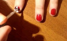 Santa nails tutorial!