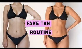My 3 Minutes Tanning Routine !