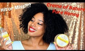 Creme of Nature Pure Honey Review | Demo