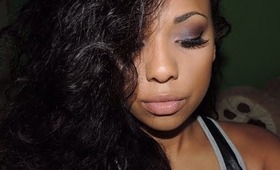 Valentine's Day Smokey Eye Tutorial | Blue Brown & Purple