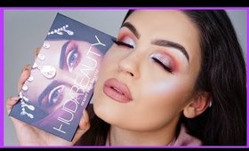 Huda Beauty Desert Dusk Palette Makeup Tutorial | REVIEW & SWATCHES