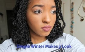 Simple Winter Makeup Look