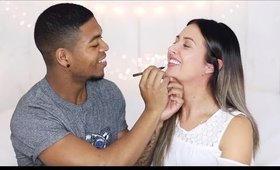 MY BOYFRIEND DOES MY MAKEUP! ♥