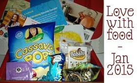 LoveWithFood January 2015 Unboxing