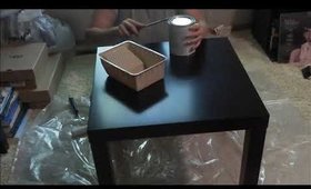Ikea Table DIY Painting