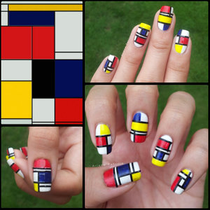 This was inspired by Piet Mondrian's Composition :)
