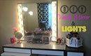 Room Makeover Part 2 - DIY Vanity Mirror and Lights