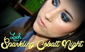 ✿ LOOK: Sparkling Cobalt Night ✿