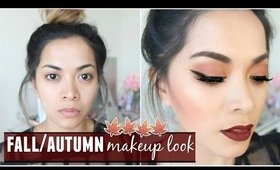 Fall/Autumn Makeup Look! Chit-Chat Talk Through Video!