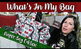 WHAT'S IN MY (DIAPER) BAG | Vlogmas Day 9
