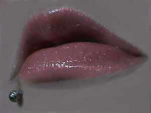  I used Lip Luster by Femme Couture in the color copper frost. You can find it at Sally Beauty Supplies :)