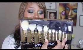 Sonia Kashuk All That Jazz Holiday Brush Set Haul & First Impressions| moTheFace™