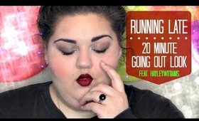RUNNING LATE  | MAKEUP, TIPS, + OUTFIT
