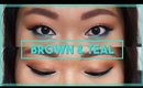 Brown & Teal Makeup Look for Hooded Eyelids | Lunar New Year Look