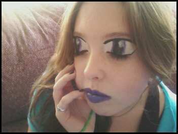 Purple Anime Eyes With A Matching Lip 3 Felicia K S Fierclyfo Photo Beautylish